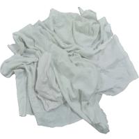 Aucun habillement 100% blanc de coton de T-shirt de tache Rags