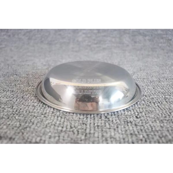 Restaurant Kitchenware Soy Sauce Dishes For Sushi Round 11.5cm Metal Food Plates