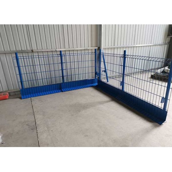 Temporary Construction Site Edge Protection Barrier Fence Waterproof Steel Wire Edge Protection Fence
