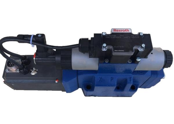 Válvula proporcional del solenoide de Rexroth 4WRTE16V125L-4X/6EG24K31/A1M Azul con baja tasa de fuga