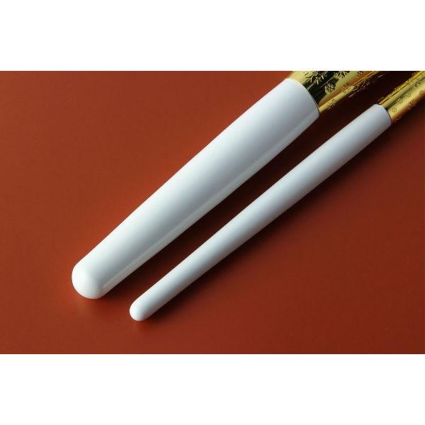 12 Pieces Luxurious Gold Natural Hair Makeup Brushes With Private Label