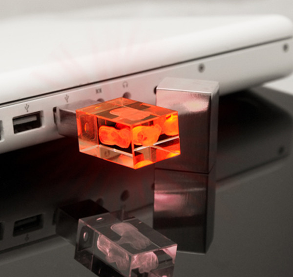 Fast Speed Glass Crystal USB Flash Drive 8 ГБ 16 ГБ 4 ГБ Прозрачный USB флеш диск