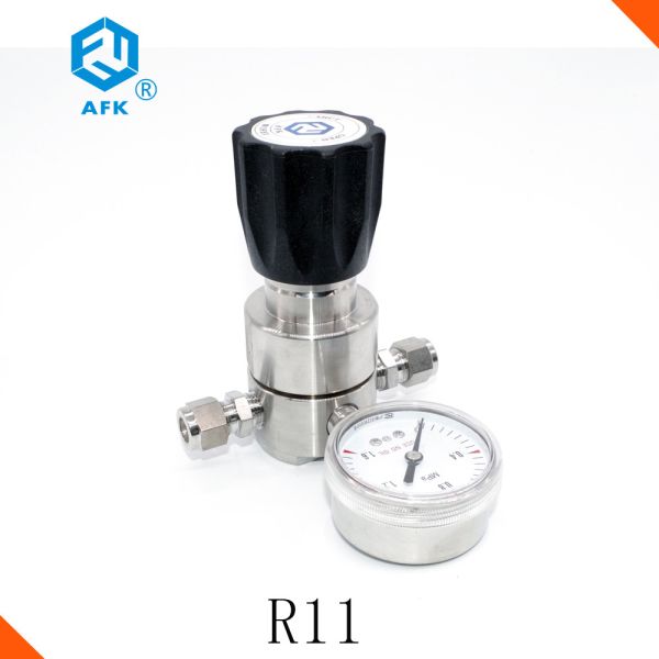 Régulateur de pression à haute pression de l'oxygène d'étape unique avec des