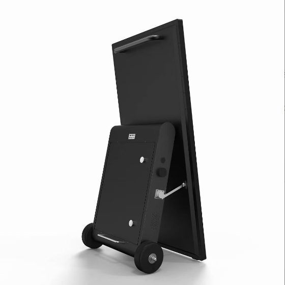 32 Outdoor Mobile Digital Signage High Brightness Waterproof Battery Powered Sidewalk a Board Poster Kiosk OEM