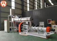 Tipo molhado de flutuação desgaste da extrusora da alimentação dos peixes do camarão do Aqua do vapor da modulação - resistente