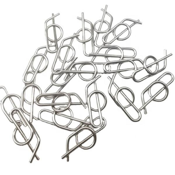 Rodilho Rue de aço inoxidável 3/8 Jacobs Ladder Pin Quick Release Clevis Clip para compatibilidade universal do carro Sprint