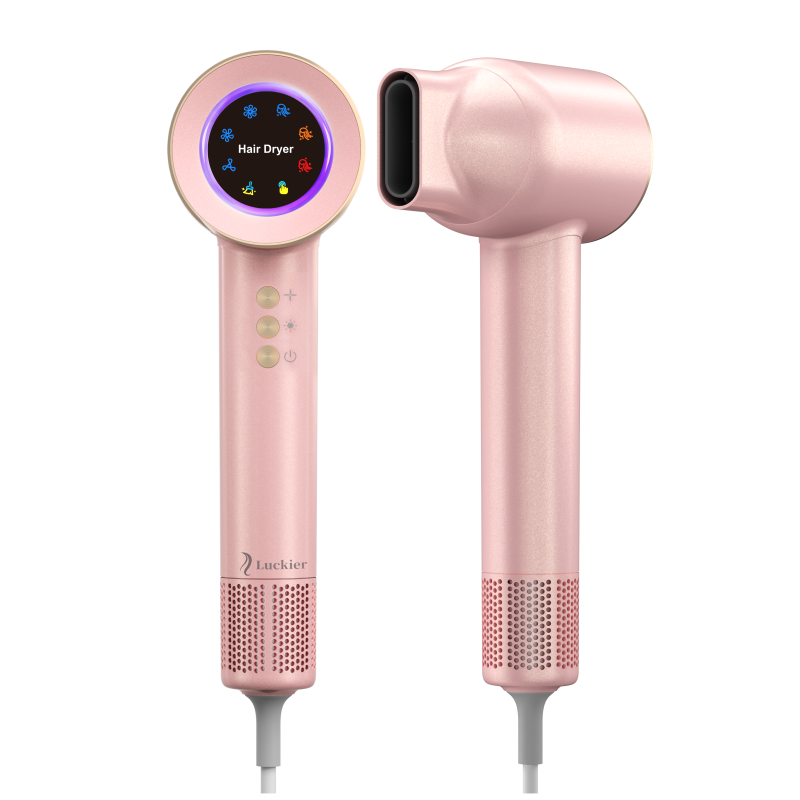Professional Hair Dryer with 110,000 RPM Motor, Plasma Technology, and Silent Operation for Salon Use