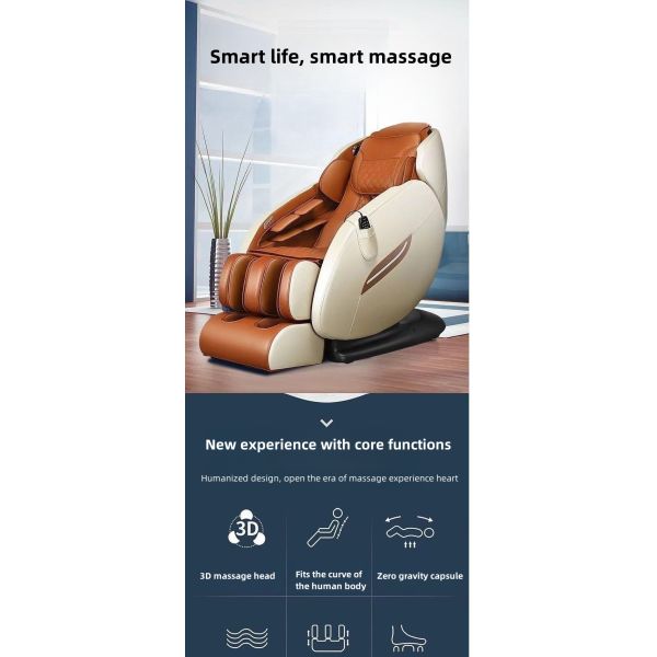 Zero Gravity Function Electric Full Body Airbags Back Heated Chair Massager Commercial Furniture for Ultimate Comfort