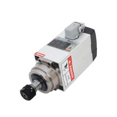 Fabricação de madeira Gravação e moagem 1.5kw Quadrado Motor de fuso arrefecido a ar 18000rpm ER20