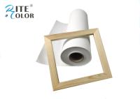 Papier de Matte Polyester Cotton Canvas Photo de colorant imperméable pour des imprimantes à jet d'encre