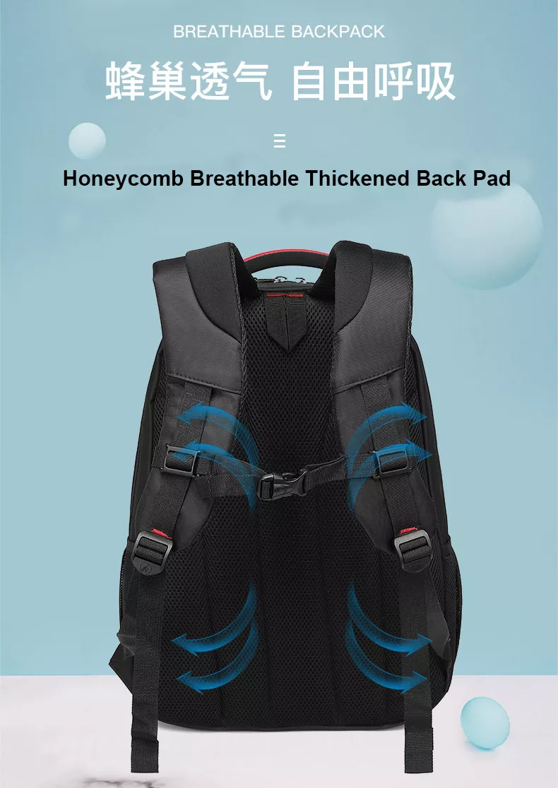 40l Small Lightweight Travel Backpack Purse Bicycle Soft Back Student 48x34x19cm