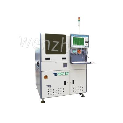 TRI TR7007 de segunda mano SII Inspección de pasta de soldadura 3D en línea Máquina de prueba de PCB Máquina SPI