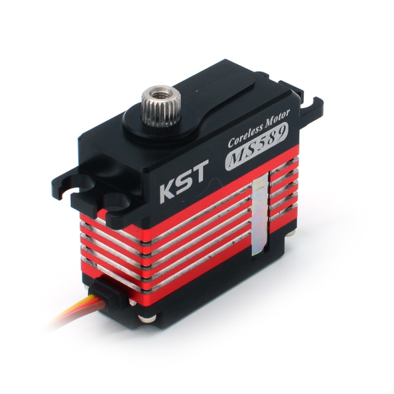 NEW KST MS589 8.4V 9.2kg 0.08sec HV Metal Gear Servo With Contactless Position Sensor Servo Motor Robot UAV Hobby Education