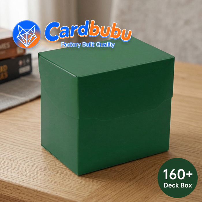 Durable Plastic TCG Deck Box Booklet Sports Baseball Card Deck Storage Box