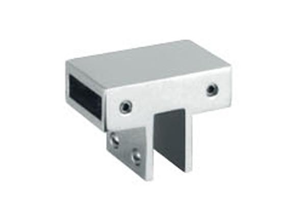 Anti Rust Stainless Steel Glass Clamps , Elegant Outlook Frameless Glass Fittings