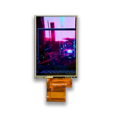 A polegada RTP 280cd/m2 LCD Resistive de SPI 3,5 indica 16 18 bocados