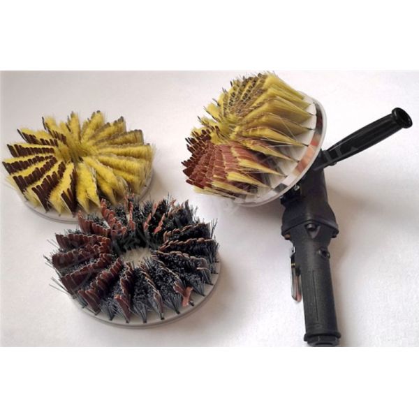 80# 120# 180# 240# 320# Grit Sisal Sandpaper Polishing Disc Brush Electric Surface Rotation Polishing Disc Brush