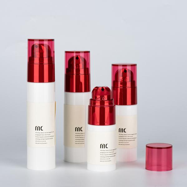 OEM ODM PP Material Airless Bottle Cosmetic Packing 20ml 30ml Volume (MC-214)