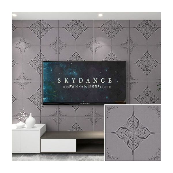 Nursery Room And Bathroom Wall Stickers 3D Foam 70x70 PE Foam Wallpaper