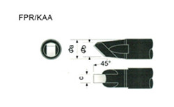 Length 159mm Apollo Soldering Iron Copper Tips DCS-30PC