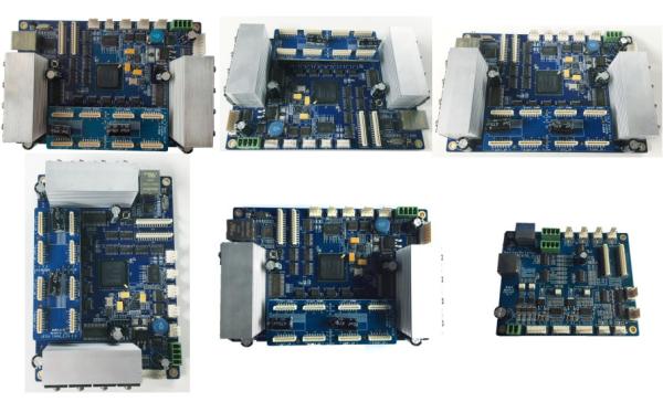 Sistema de controlo Singlepass da placa da cópia I3200 para a impressora cilíndrica