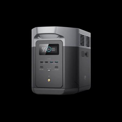 Ecoflow Solar Power Generator with 2048wh Delta 2 Max Extra Battery China Factory Price 2400W Outpit Portable Power Supply Station