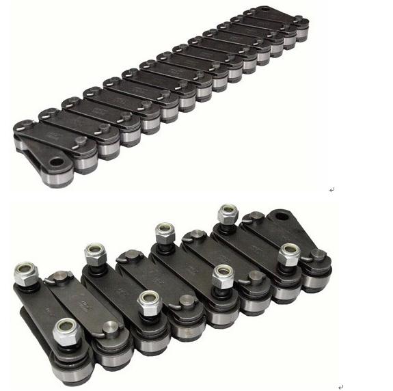 Abrasion Resistance Industrial Roller Chain High Tensile Strength Palm Oil Chain