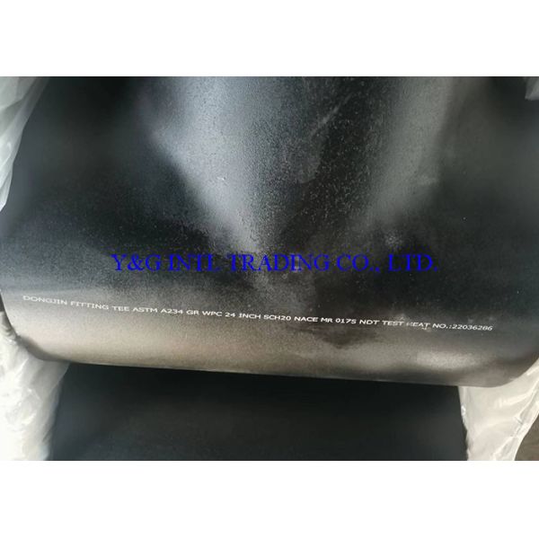 STD Carbon Steel Tee Ansi Asme Gost Jis Din En Butt Weld Seamless Pipe Fittings