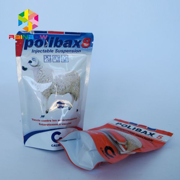 Печатание цифров стоит вверх материал упаковки корма для домашних животных сумок мешка молнии пластиковый