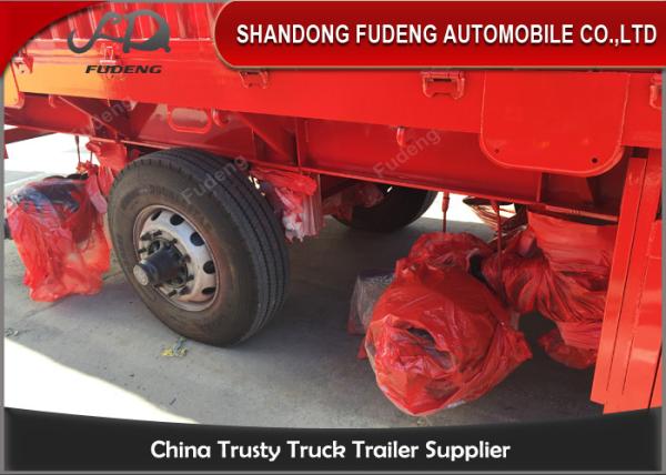 Flatbed type side wall semi trailer and Container truck trailer for sale