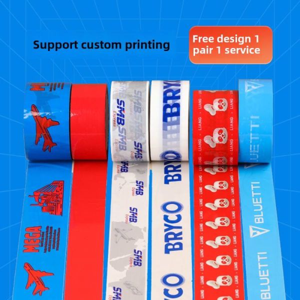 Crystal-Clear Transparency Adhesive Sealing Tape Tear-Resistant Easy-To-Tear