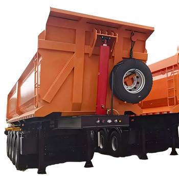 Africa Heavy-Duty Dump Truck Semi Trailer: Engineered for Efficient Transportation and Unloading of Bulk Materials and Waste