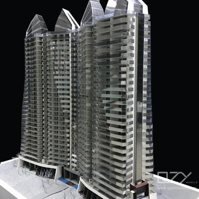 Sunac - Boao King Bay Modelos de Edifícios 1/100 Escala Modelo de Construção Projeto Arquiteto Maquete