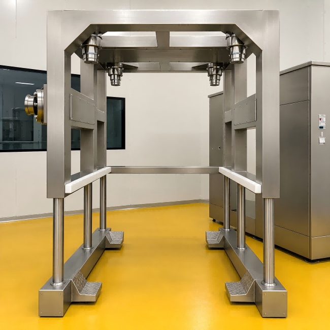 SS Pharmaceutical Mixing Equipment 3000L Automatic Lifting Hopper Mixture Machine