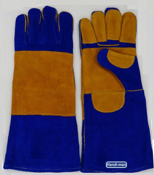 16 inch Split Leather Safety Welding Gloves