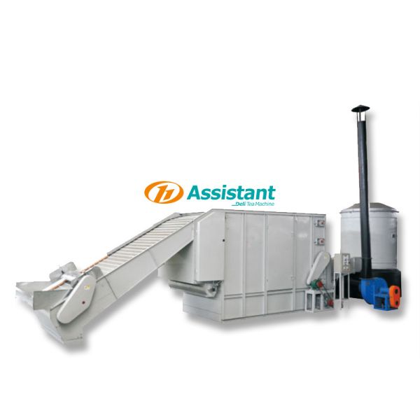 Wood and Coal Heating DL-6CHL-CM16 Tea Leaf Drying Machine with 16m2 Drying Area