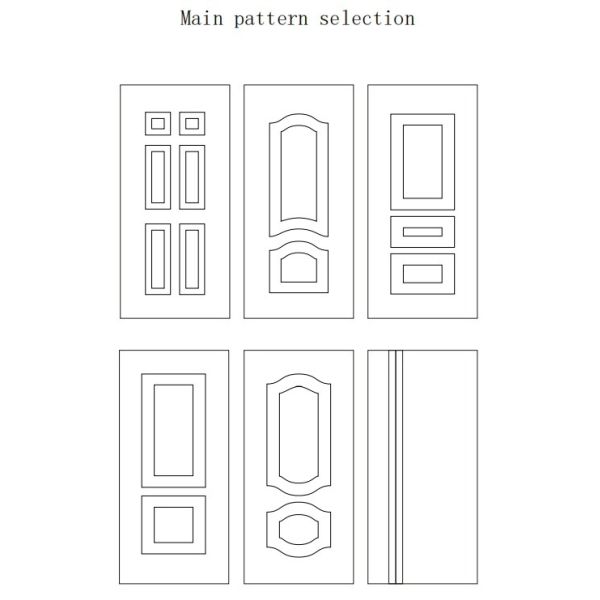 Customizable Bullet-Proof Steel Door Dual Hinge for Commercial Residential Use