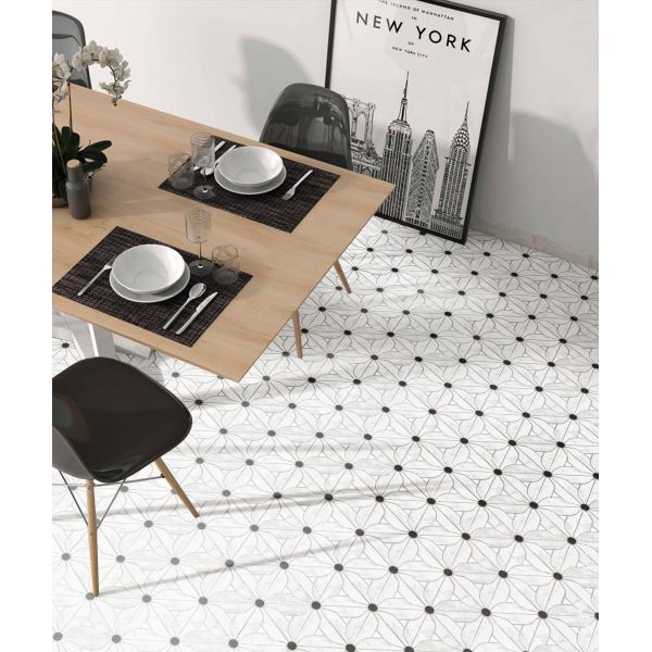 Flower Elegant 315x345mm Natural Stone Mosaic For Dining Room And Renovation