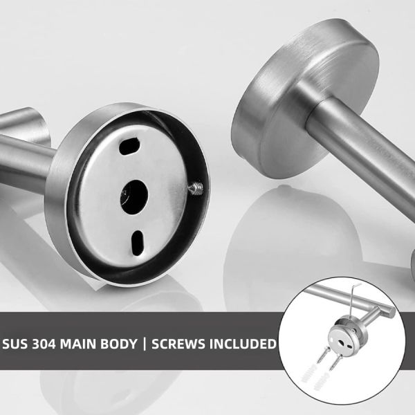 Space Aluminum Modern Wall Mounted Bathroom Set Customized Logo