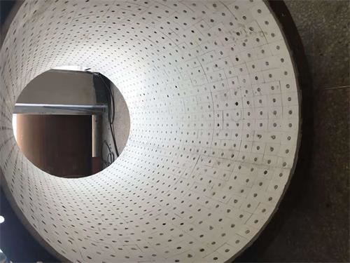 Customizable Wear Liners Ceramic Pipe Spot Welded Card Type