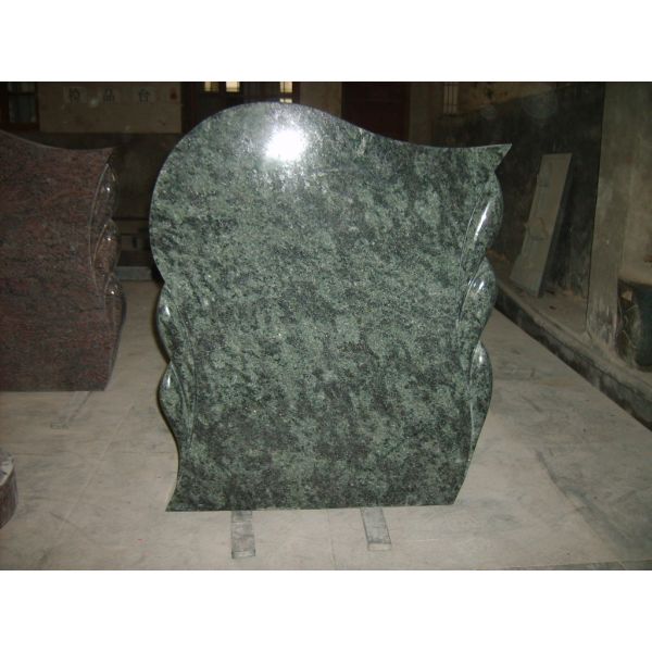Olive Green Grey Granite Memorial Stones G654 American Style For Monument