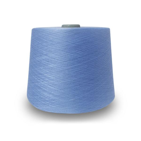 Coiffure 100D fil de polyester 0,11Mm Dacron fibre de trame blanche tissée mélangée