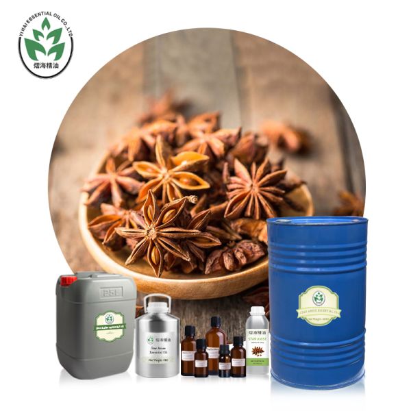 Illicium Verum Herbal Essential Oils Star Anise Essential Oil  Cas 8007 70 3