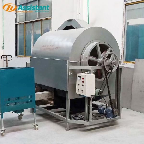Wood Heating Fixation Revolving machine DL-6CSTP-CM90 Tea Rotating Roasting Drum Dryer
