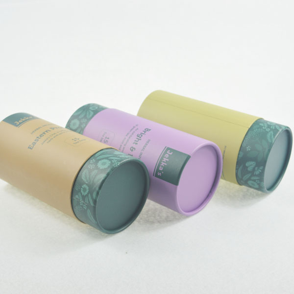 Food And Beverage EMEI CMYK Printing Paper Tube Food Packaging