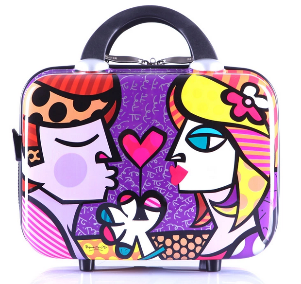 Travel, fashion, personality Britto Beauty Case Small Cosmetic Case