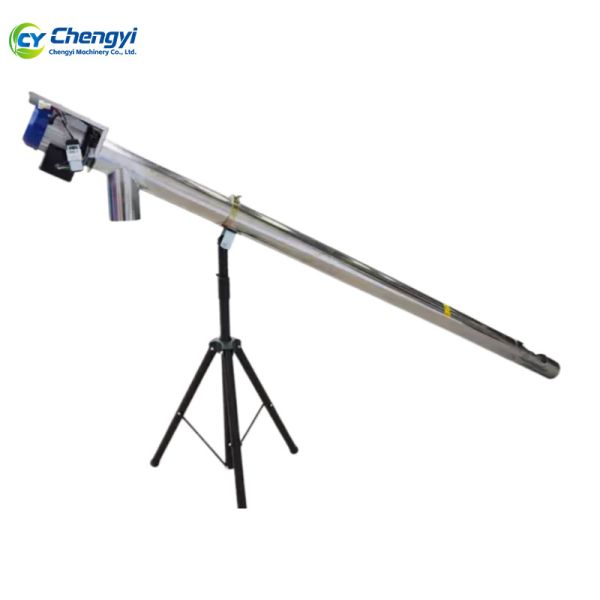 Stainless Steel Electric Grain Conveyor 6M Length Motor For Cereal Auger Loading