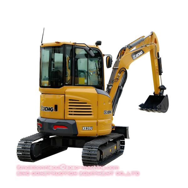 Economia de energia hidráulica do equipamento do trabalho de estrada da máquina escavadora da esteira rolante de XCMG XE35U