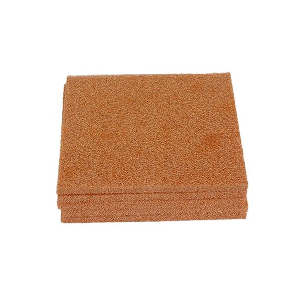 Prix de gros 99,9% de mousse de cuivre pur      Fournisseur de mousse de cuivre métallique poreux