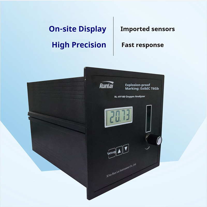 Intrinsically Safe Hydrogen Oxygen Gas Analyzer Explosion Proof With 24VDC Supply